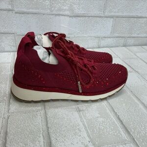 Reaction Kenneth Cole Burgundy Women's Sneakers